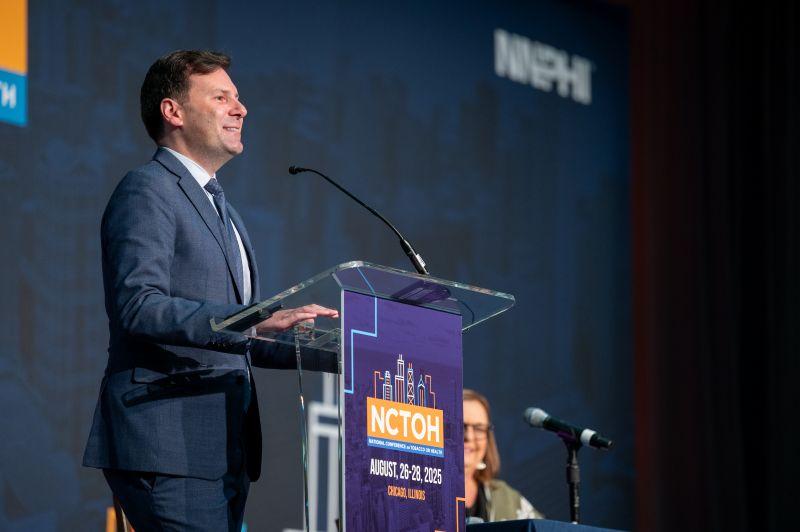 Man speaking at NCTOH