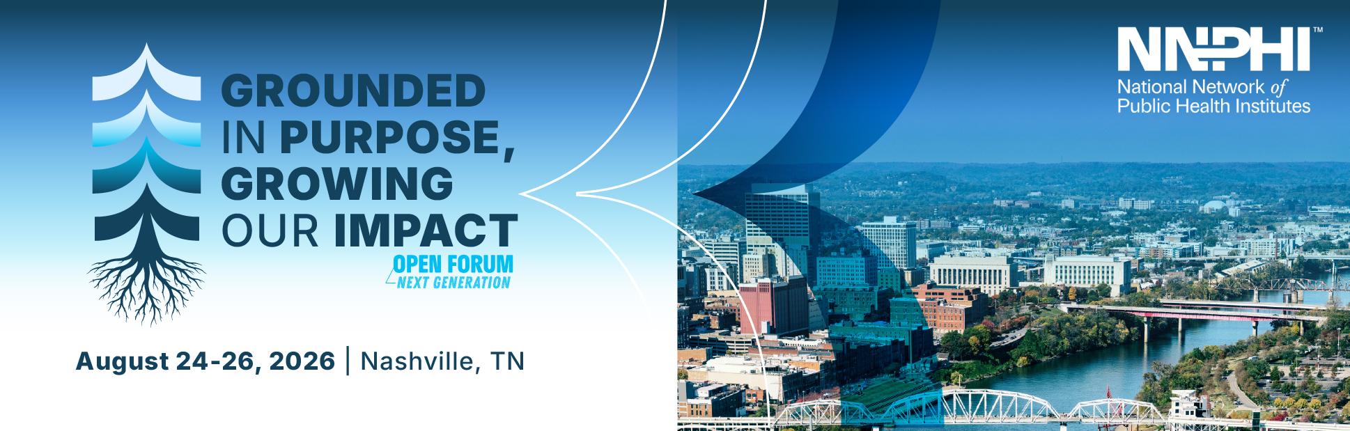 Theme is Inspiring Innovations for the Future of Public Health. 10/8-10/10/2025 in Pittsburg, PA